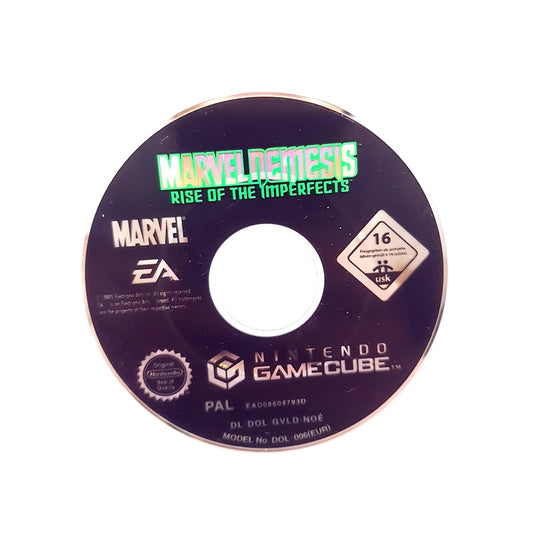 Nintendo Gamecube - Marvel Nemesis - Rise of the Imperfects - gebraucht - nur CD