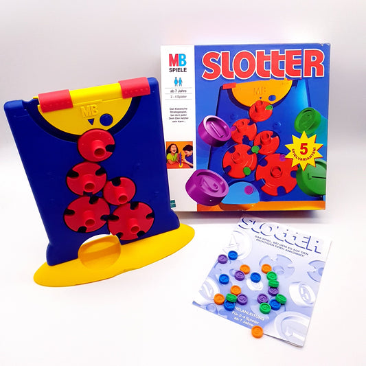 MB Spiele Slotter Brettspiel Gesellschaftsspiel Familienspiel - gebraucht - vollständig