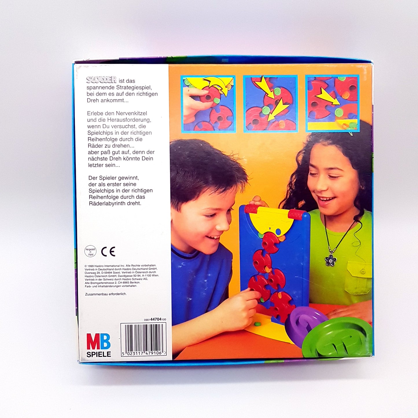 MB Spiele Slotter Brettspiel Gesellschaftsspiel Familienspiel - gebraucht - vollständig