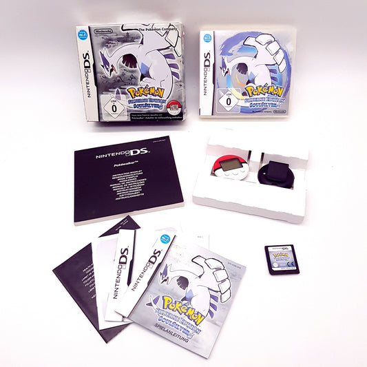 Nintendo DS - Pokemon Soulsilver Silberne Edition - CIB inkl. Pokewalker - gebraucht