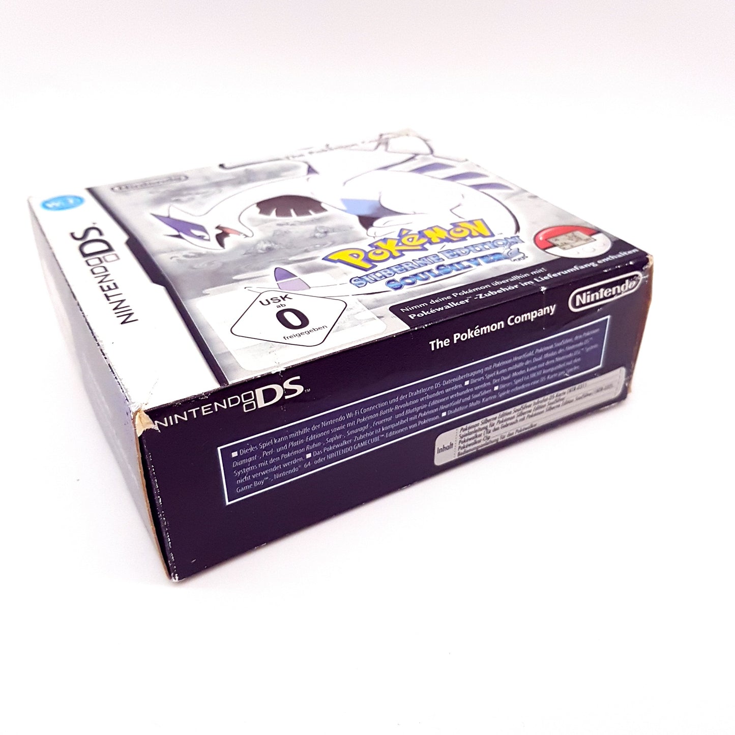 Nintendo DS - Pokemon Soulsilver Silberne Edition - CIB inkl. Pokewalker - gebraucht