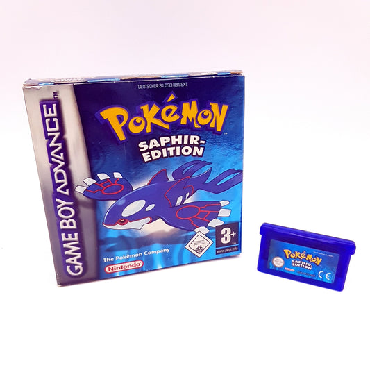 Nintendo Gameboy Advance Spiel GBA - Pokemon Saphir Edition - deutsch - mit OVP