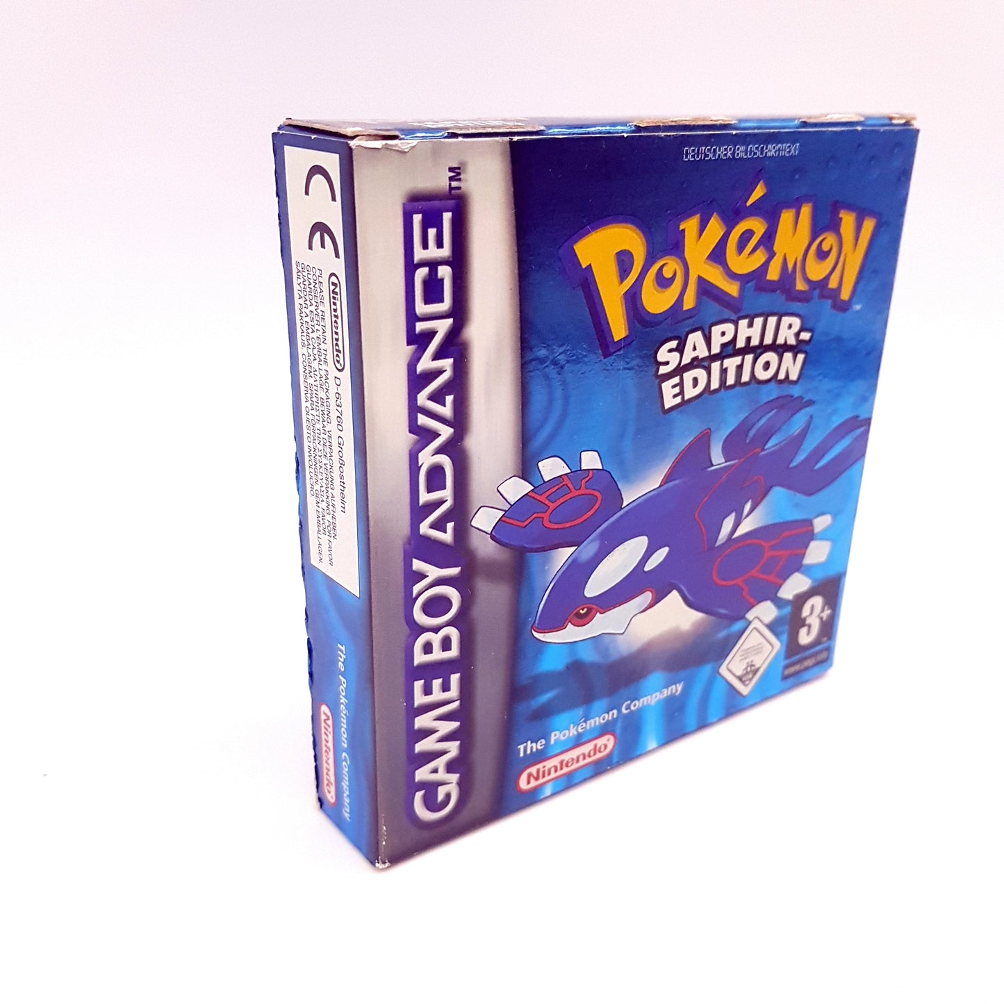 Nintendo Gameboy Advance Spiel GBA - Pokemon Saphir Edition - deutsch - mit OVP