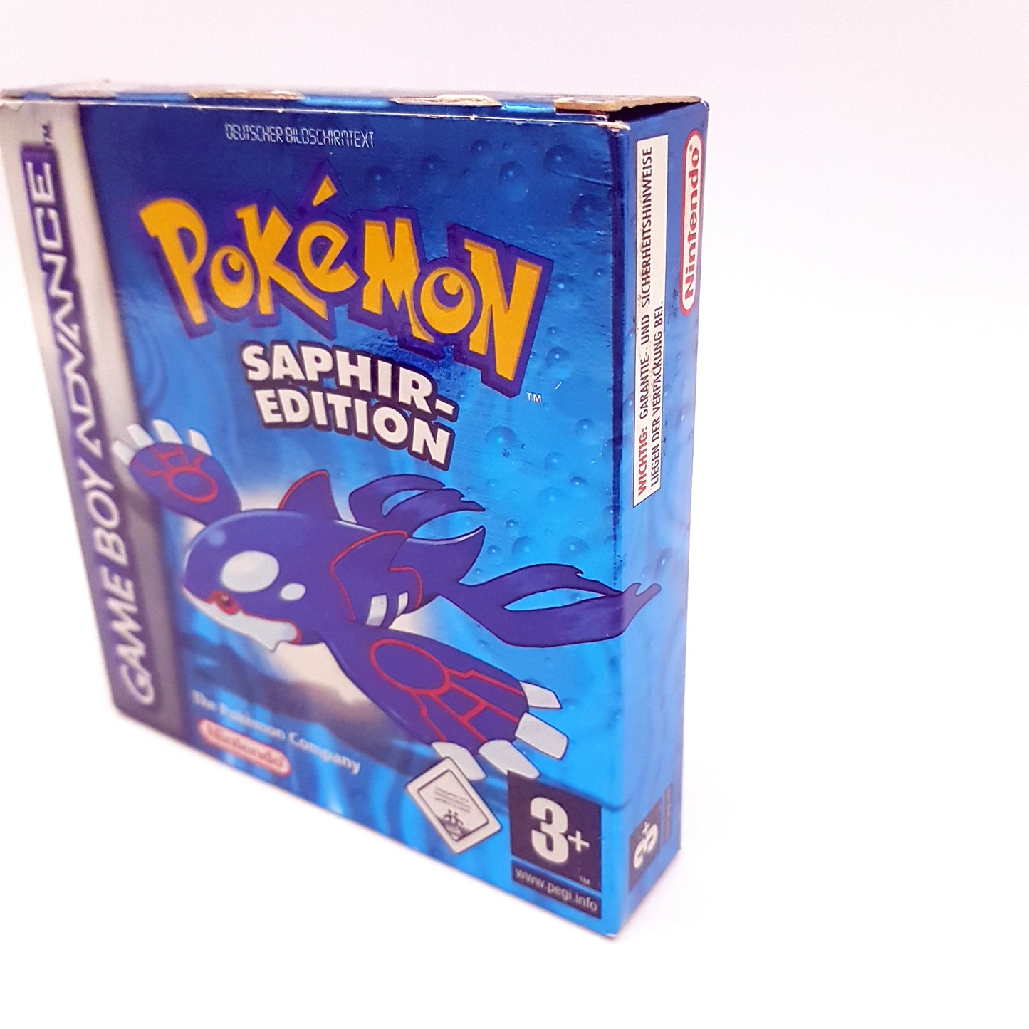 Nintendo Gameboy Advance Spiel GBA - Pokemon Saphir Edition - deutsch - mit OVP