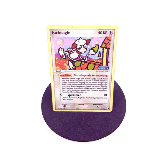Pokemon Farbeagle 48/115 Holo - good - deutsch