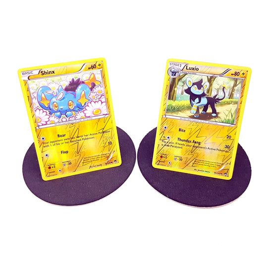 Pokemon Shinx 44/122 & Luxio 45/122 - beide reverse holo - mint - englisch