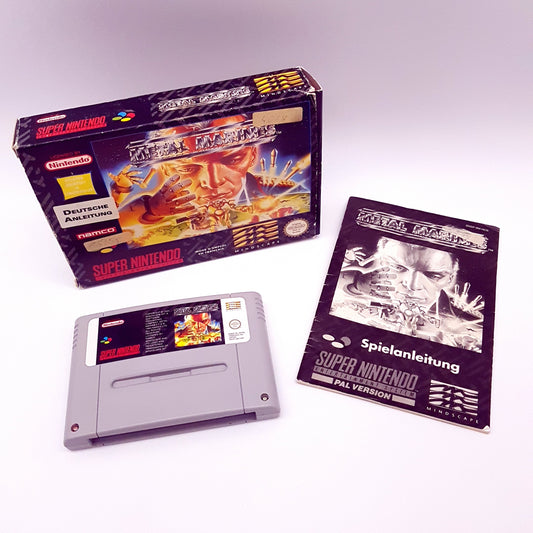 SNES Super Nintendo - Metal Marines (PAL) inkl Anleitung & OVP