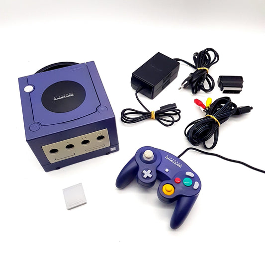 Gamecube Konsole lila purple Original Nintendo - guter bis sehr guter Zustand
