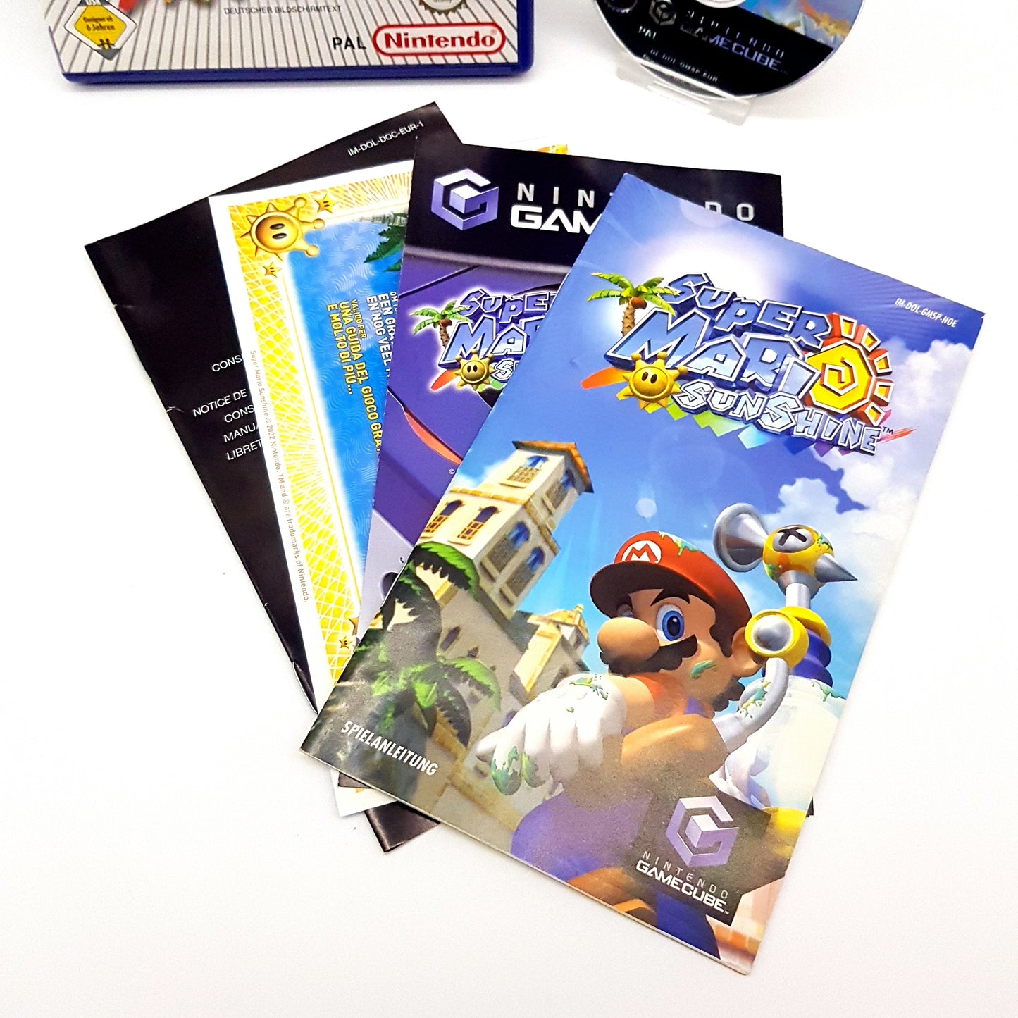 Nintendo Gamecube - Super Mario Sunshine inkl Anleitung - gebraucht