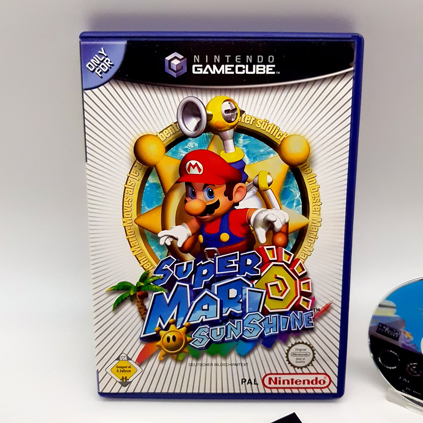 Nintendo Gamecube - Super Mario Sunshine inkl Anleitung - gebraucht