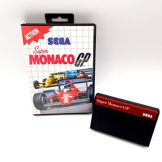 SEGA Master System - Super Monaco GP - Spiel inkl OVP