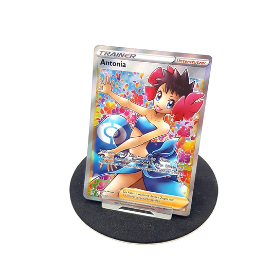 Pokemon Antonia 161/163 Holo Full Art - Kampfstile - deutsch - NM