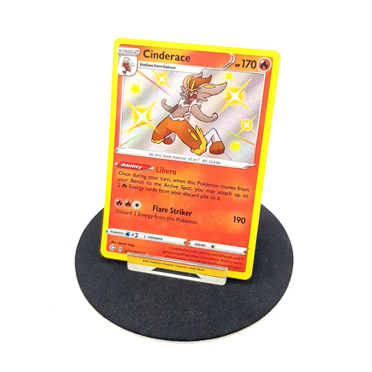Pokemon Cinderace SV017/SV122 Holo Shiny - Shining Fates - englisch - NM