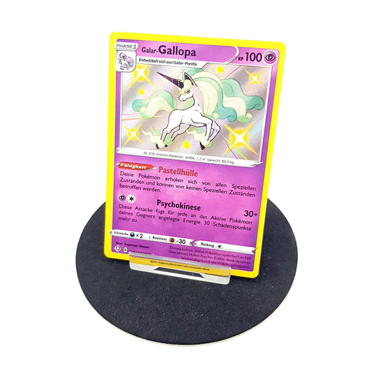 Pokemon Galar-Gallopa SV048/SV122 Holo Shiny - Glänzendes Schicksal - deutsch - NM