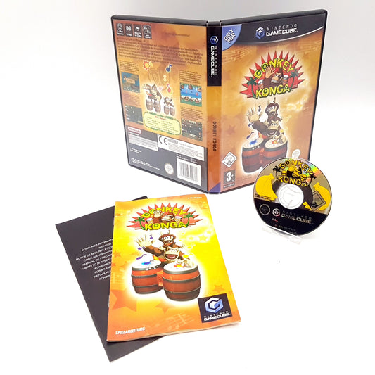 Nintendo Gamecube - Donkey Konga - Spiel - gut
