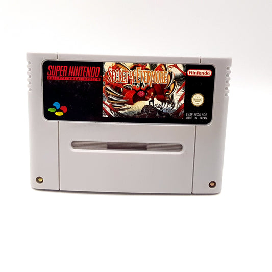 SNES Super Nintendo Spiel - Secret of Evermore - PAL Modul