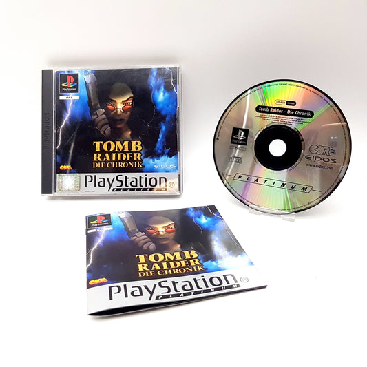 Ps1 Playstation 1 Spiel - Tomb Raider - Die Chronik - mit OVP & Anleitung