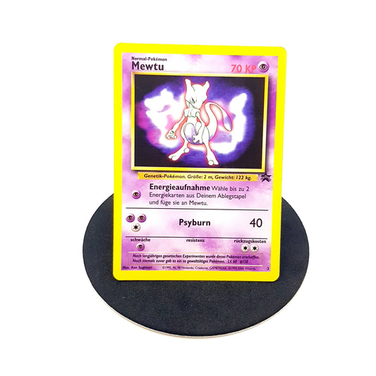 Pokemon Mewtu 3 Black Star Promo - deutsch - Vintage