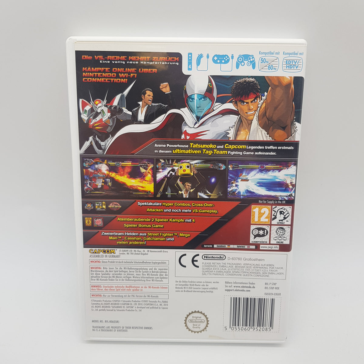 Nintendo Wii Spiel - Tatsunoko vs. Capcom Ultimate All-Stars - gebraucht