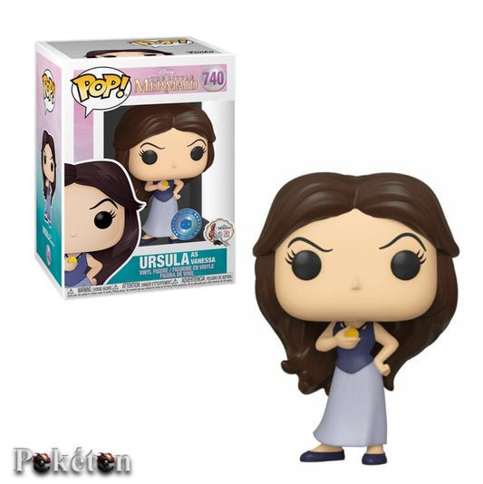 FUNKO POP Disney The little Mermaid #740 Ursula as Vanessa - Vinyl Figur OVP NEU