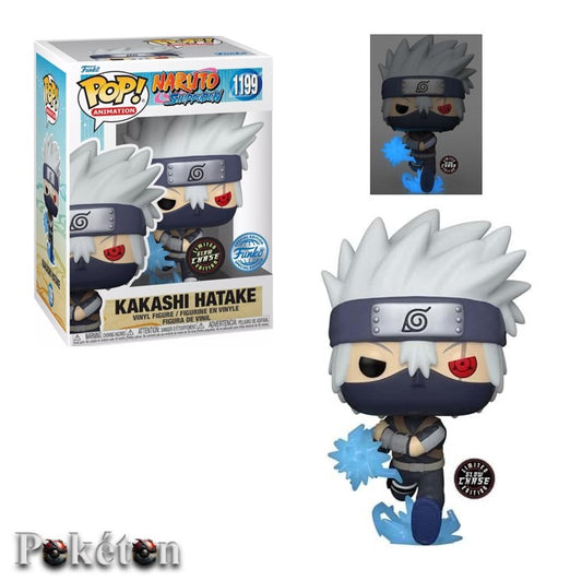 FUNKO POP Naruto Shippuden #1199 Kakashi Hatake (Glows in the Dark) - Vinyl Figur NEU
