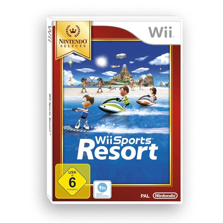 Nintendo Wii - Wii Sports Resort - Nintendo Selects - gebraucht