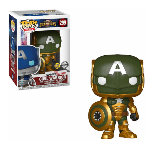FUNKO POP - Marvel Contest of Champions #299 Civil Warrior - Vinyl Figur NEU