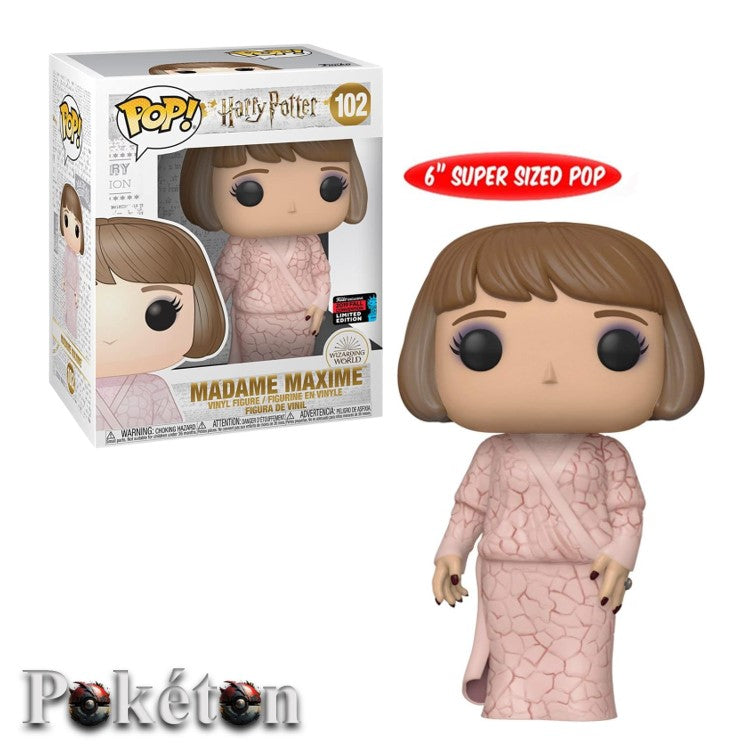 FUNKO POP Harry Potter #102 Madame Maxime 2019 Fall Convention XL 6" Vinyl Figur NEU