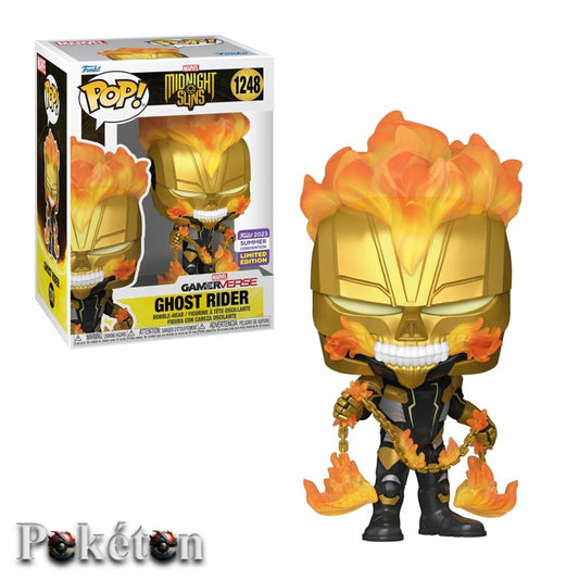 FUNKO POP Marvel #1248 Ghost Rider - Summer Convention 2023 - Vinyl Figur NEU