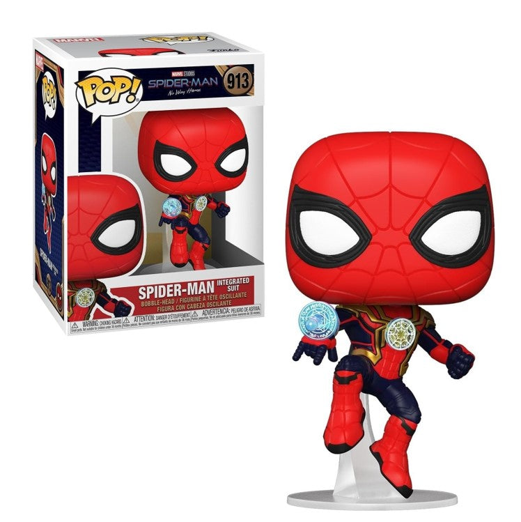 FUNKO POP Marvel No Way Home #913 Spider-Man Integrated Suit - Vinyl Figur NEU