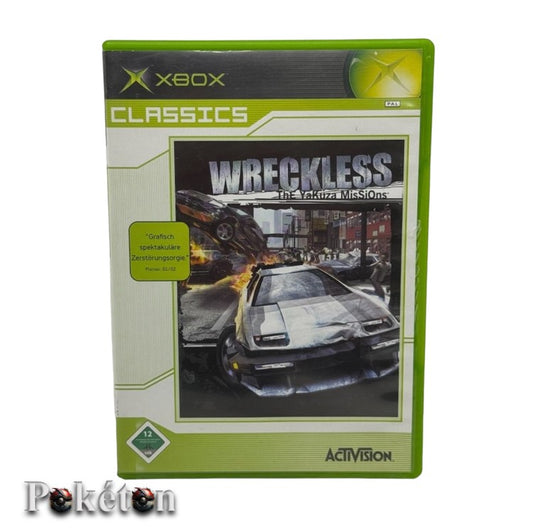 Xbox Classic Spiel - Wreckless - The Yakuza Missions - gebraucht