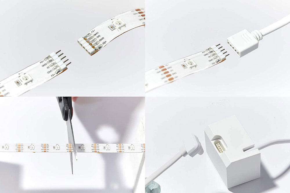 Cololight Strip Starter Kit - 60 LEDs/m - App Android Apple Alexa Google Home LED Gaming Beleuchtung