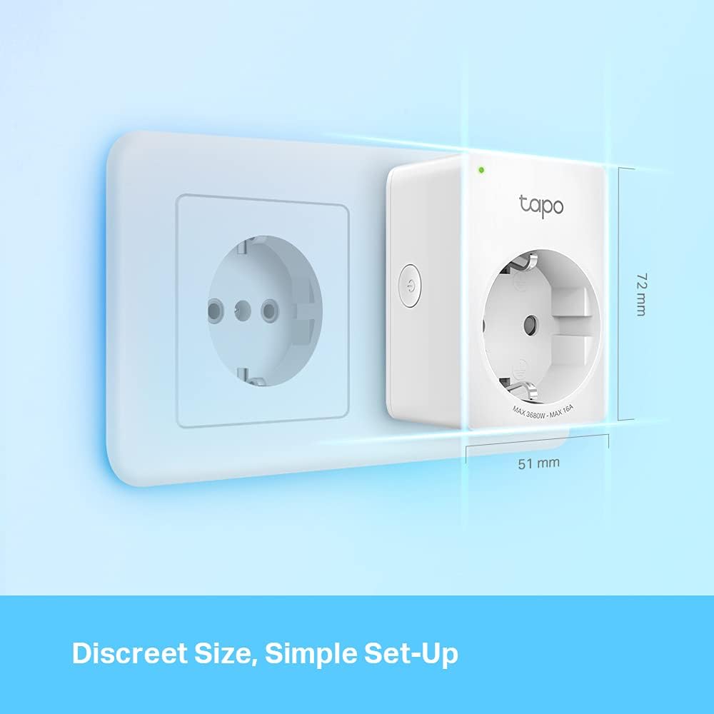 TP-Link Tapo Smart Home WLAN Steckdose P110 Alexa Energieverbrauchskontrolle