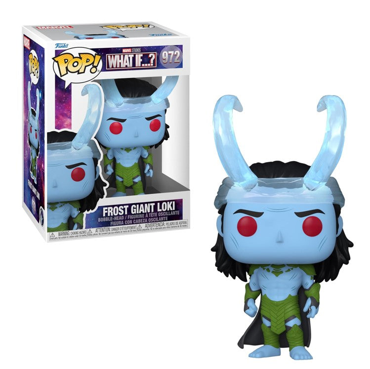 FUNKO POP Marvel What if...? #972 Frost Giant Loki - Vinyl Figur NEU