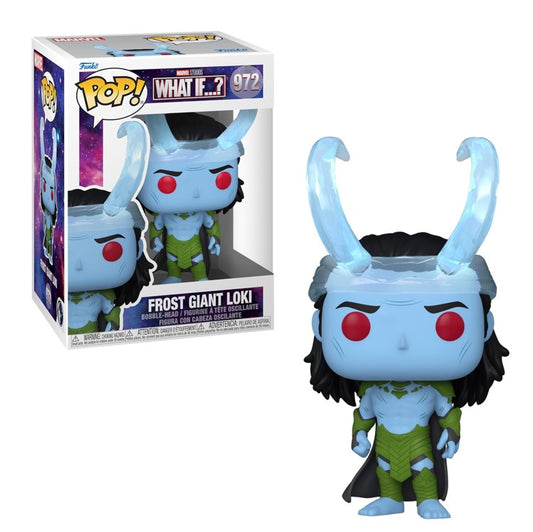 FUNKO POP Marvel What if...? #972 Frost Giant Loki - Vinyl Figur NEU