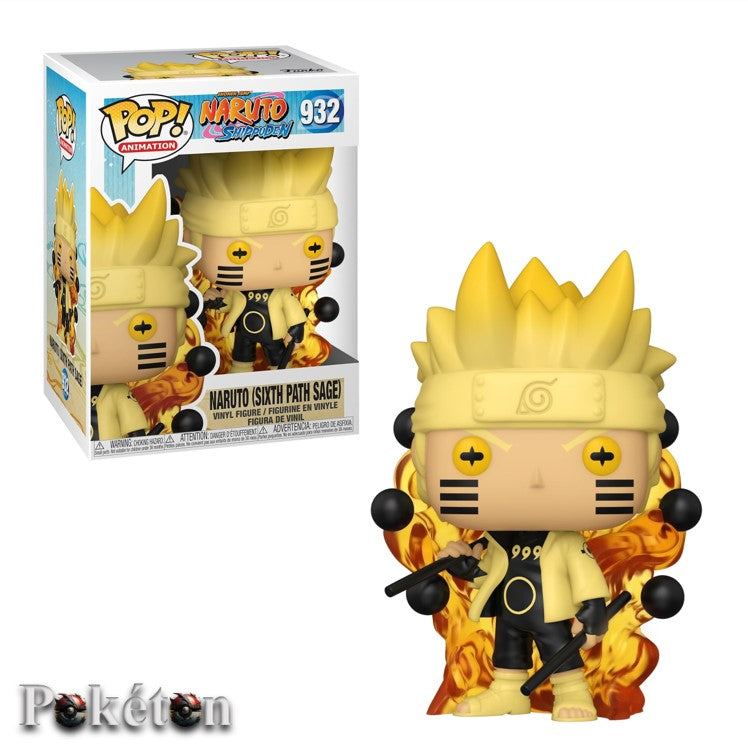 FUNKO POP Naruto Shippuden #932 Naruto (Sixth Path Sage) - Vinyl Figur NEU