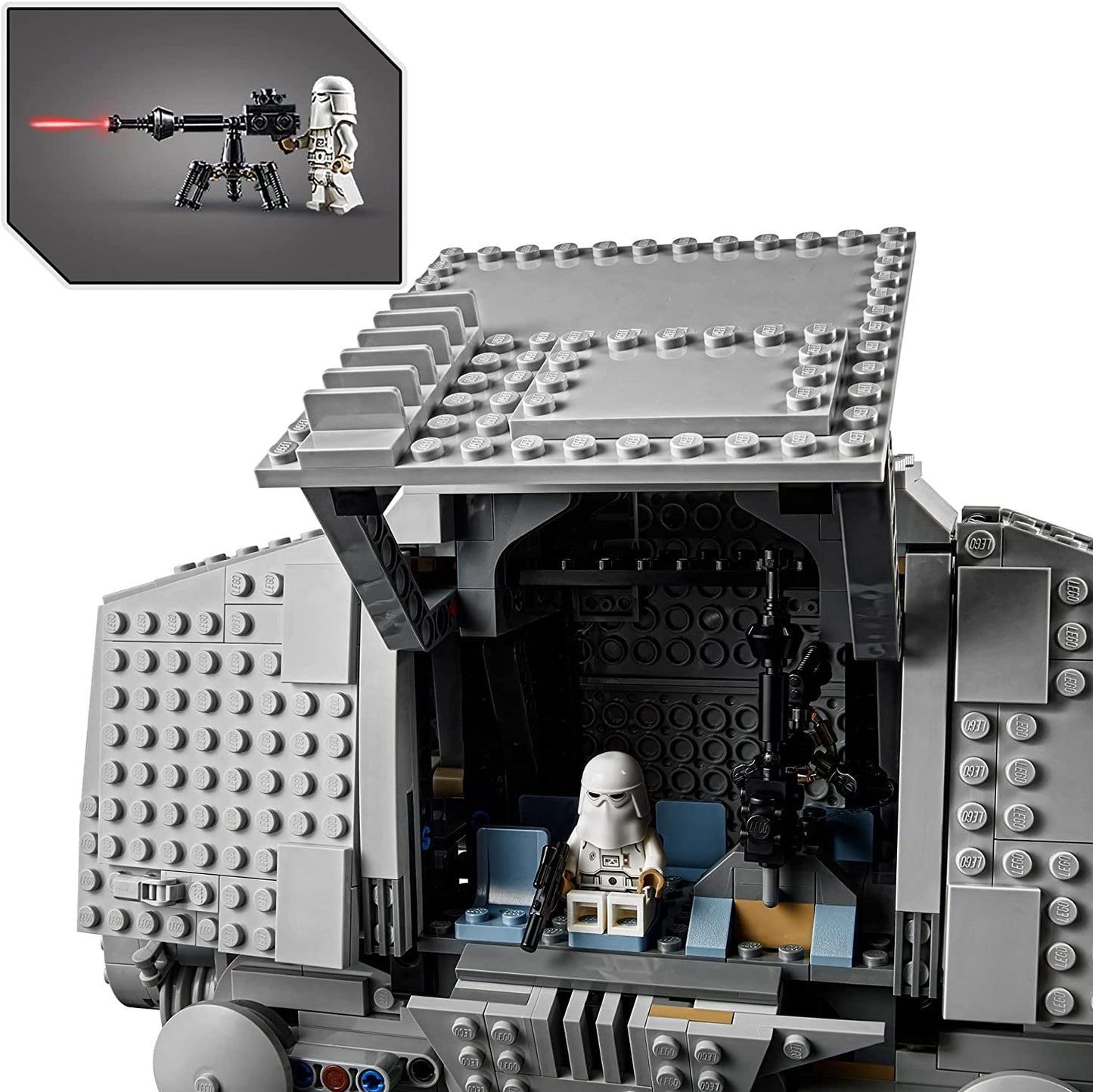 LEGO 75288 Star Wars AT-AT Spielzeug Set zum 40. Jubiläum inkl Luke Skywalker NEU & OVP