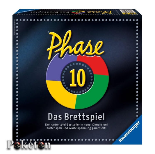 Ravensburger Phase 10 Das Brettspiel - gebraucht - sehr gut