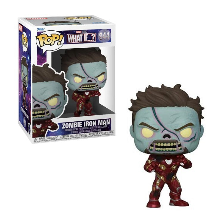 FUNKO POP Marvel What if...? #944 Zombie Iron Man - Vinyl Figur NEU