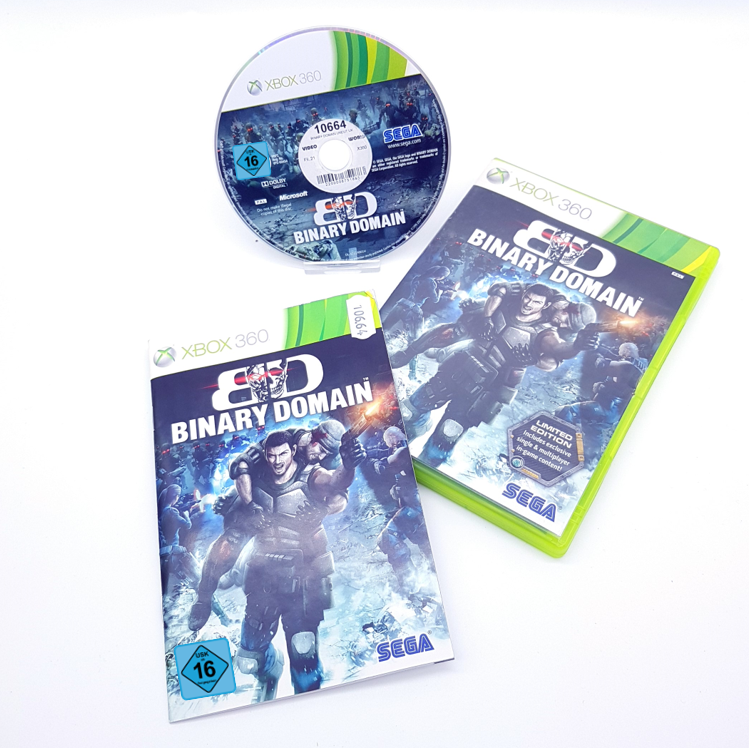 Microsoft Xbox360 - Binary Domain - gebraucht