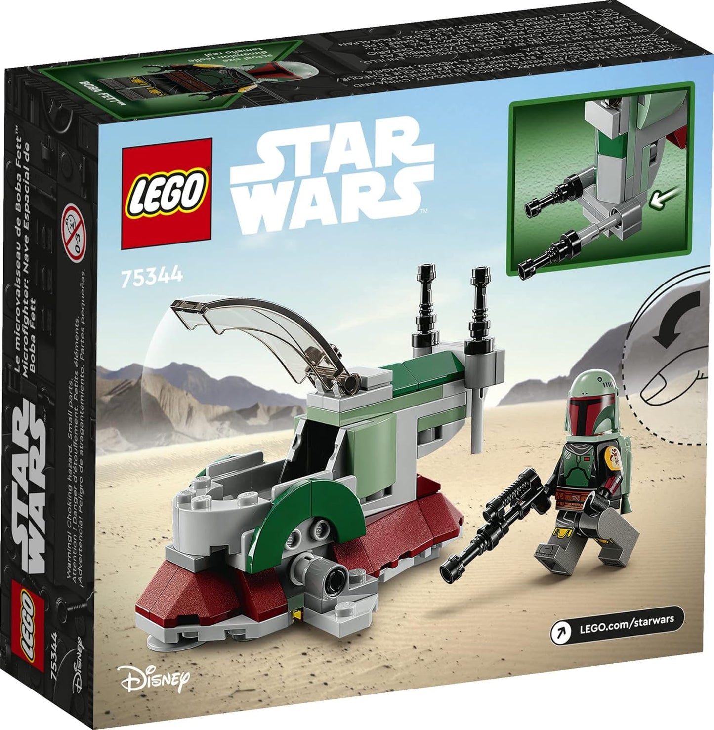LEGO 75344 Star Wars Boba Fett's Starship Microfighter - NEU in OVP