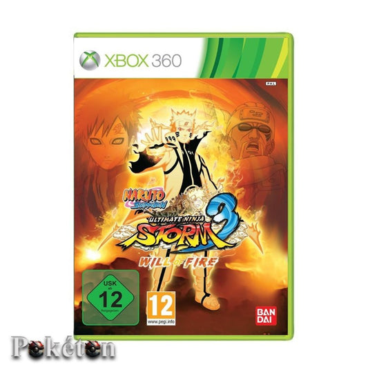 Xbox 360 Spiel - Naruto Shippuden Ultimate Ninja Storm 3 - Will of Fire - gebraucht