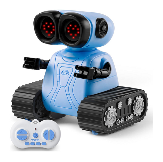 SGILE emotional ferngesteuerter Roboter Spielzeug mit LED & Musik inkl Fernbedienung