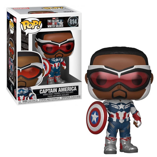 FUNKO POP The Falcon Winter Soldier #814 Captain America - Vinyl Figur NEU