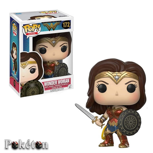 FUNKO POP #172 Wonder Woman - Vinyl Figur NEU