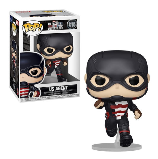 FUNKO POP The Falcon Winter Soldier #815 US Agent - Vinyl Figur NEU