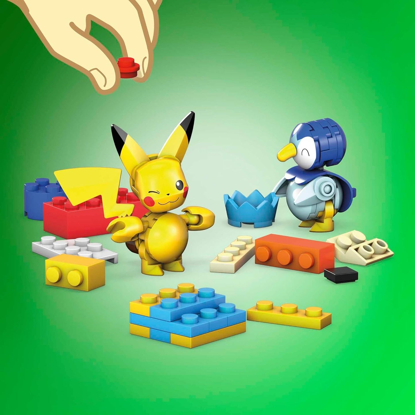 Mega GYG99 Mattel - Pokemon Adventskalender 202 Teile Spielzeug - Pikachu - NEU