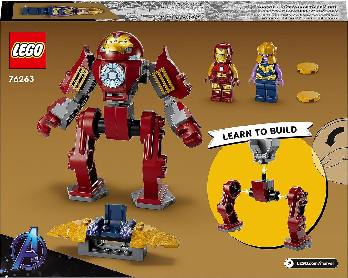 LEGO 76263 Marvel Iron Man Hulkbuster vs. Thanos - Infinity War - NEU in OVP