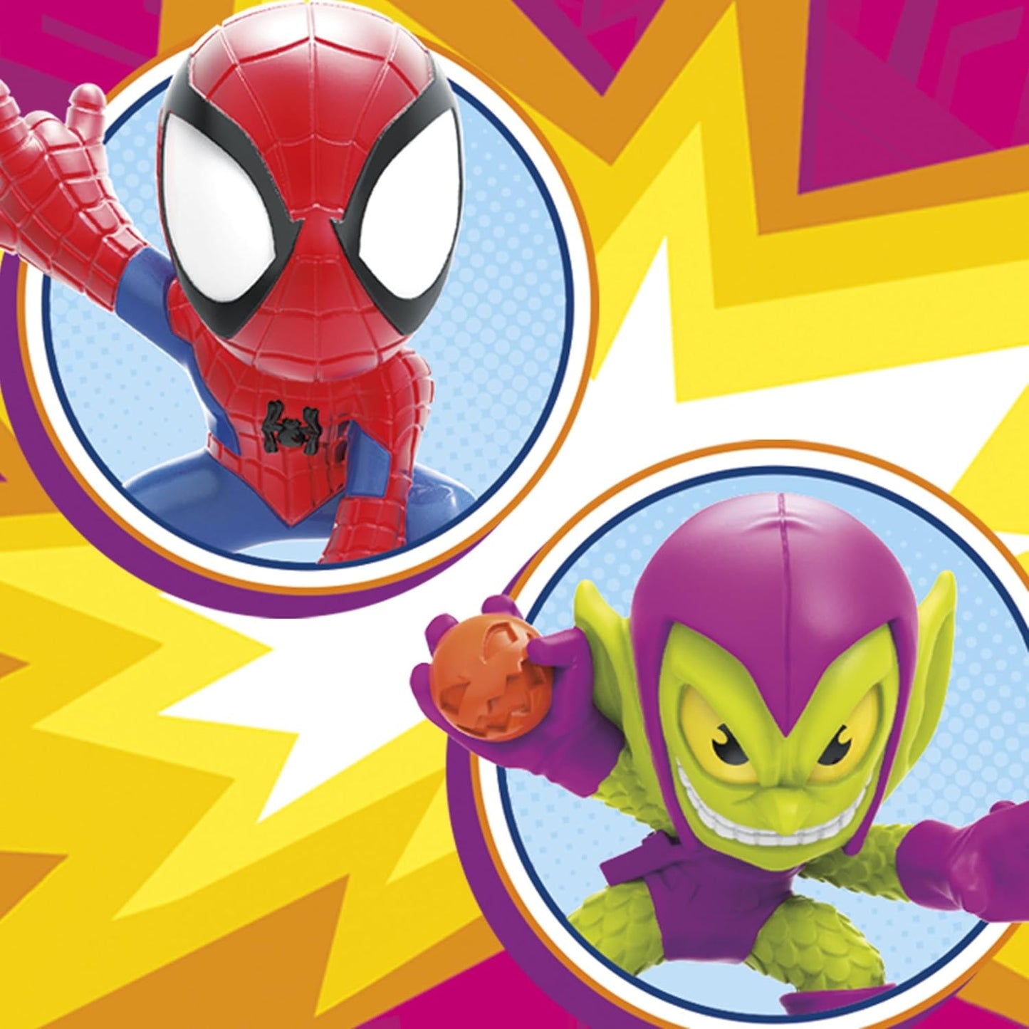 Hasbro Crane Smash Spider-Man vs. Grüner Kobold - Spielzeug Action Figur - NEU