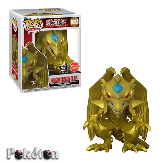 FUNKO POP Yu-Gi-Oh #1098 Winged Dragon of Ra XL 6" Vinyl Figur NEU
